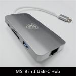 圖片 微星 USB-C 多功能轉接器◆贈品勿選