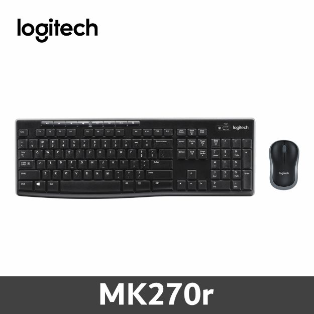 圖片 羅技 MK270r 無線滑鼠鍵盤組