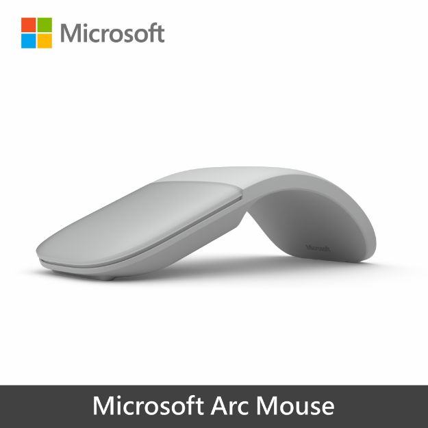 圖片 Microsoft Arc 藍牙滑鼠/黑色/淺灰